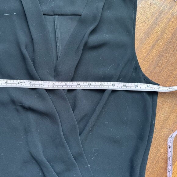 ✨ Babaton/Aritzia | Black Wrap Dress | Size 6 ✨ - Picture 6 of 9